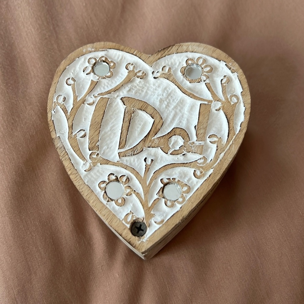 I do wedding engagement gift wooden ring box jewelry